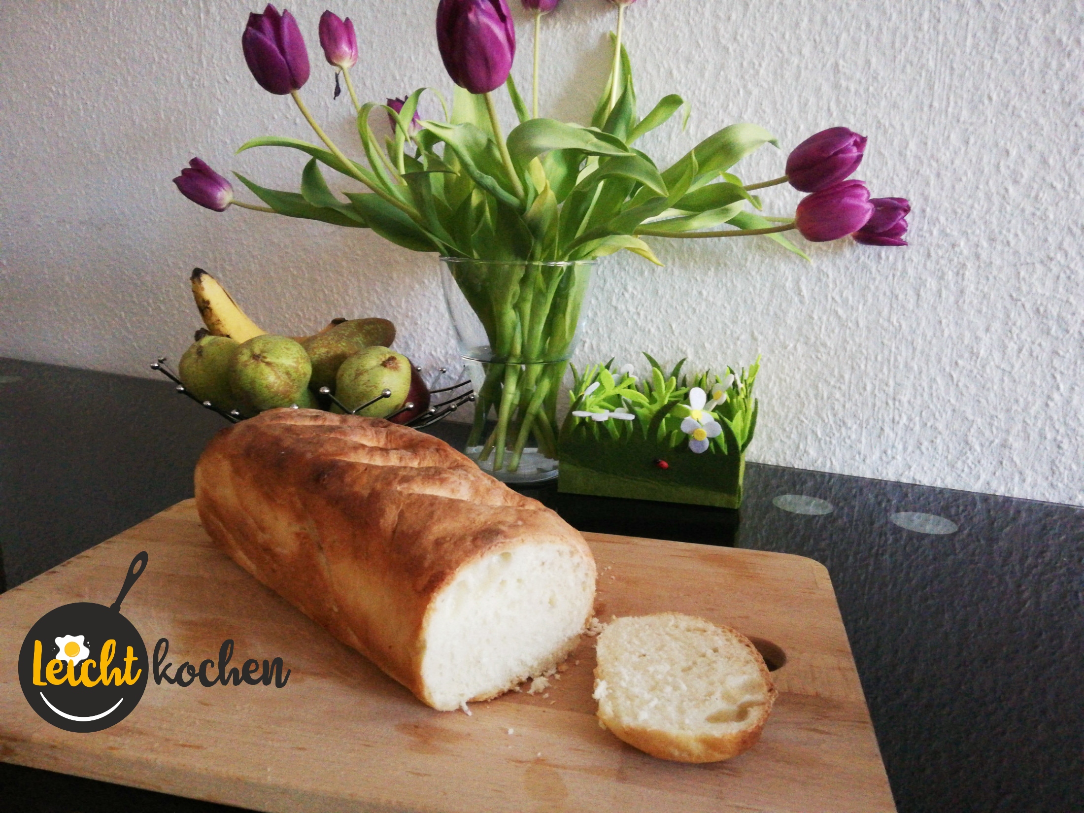 Fluffiges Weißbrot - Leichtkochen